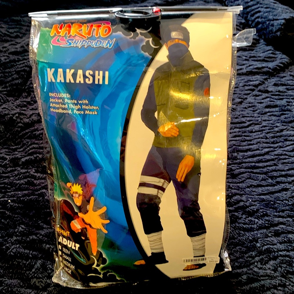KAKASHI costume from NARUTO. Adult XS